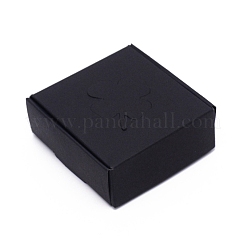 Подарочная коробка из крафт-бумаги CON-WH0085-03