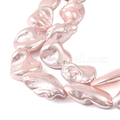 Гальванические оболочки жемчужные бусы пряди&nbsp;BSHE-A001-01A