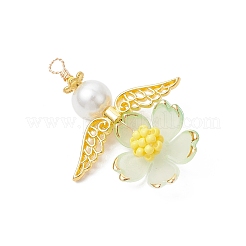 Подвески-ангелы из стеклянного бисера ручной работы&nbsp;PALLOY-MZ00764-05