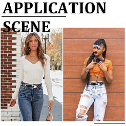 1 шт. цепочка из искусственной кожи&nbsp;AJEW-CL0001-91A