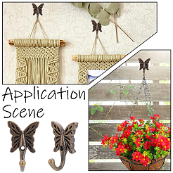 Вешалки для одежды из сплава&nbsp;AJEW-WH20072-63AB