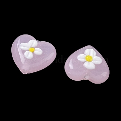 Эмалевые бусины ручной работы в технике лэмпворк&nbsp;LAMP-Z020-03B