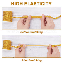 20м блестящая плоская резинка&nbsp;EC-AR0001-10B-02