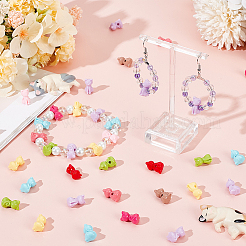 206 шт. непрозрачные акриловые бусины в виде котят&nbsp;MACR-SC0001-45