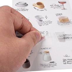 Наклейки с изображением меток для домашних животных&nbsp;LS-AJEW-R098-01A