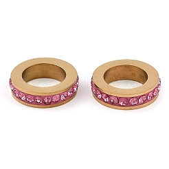 Ионное покрытие (IP) 304 нержавеющая сталь европейские бусины&nbsp;STAS-Z090-03G-04