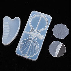 Наборы силиконовых форм для расчески и зеркал своими руками&nbsp;DIY-TA0008-44