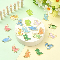 20шт 10 стиля подвески из цинкового сплава с эмалью&nbsp;ENAM-YW0008-32