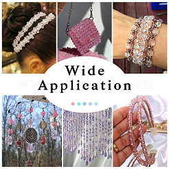 100 г прозрачных акриловых бусин&nbsp;PACR-TA0001-12