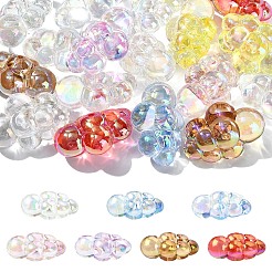 10 шт. Прозрачные акриловые бусины&nbsp;PACR-YW0001-38