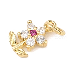 Латунные микро проложить кубического циркония подвески&nbsp;LS-KK-H525-05B-G