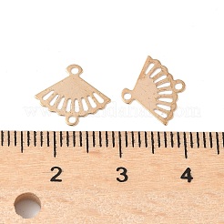 Латунные лазерные вырезанные полые соединительные подвески&nbsp;KK-K277-12KCG