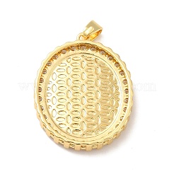 Латунные микро проложить кубического циркония подвески&nbsp;ZIRC-E006-03G