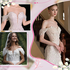 Рукава из полиэстера для женщин&nbsp;AJEW-WH0696-307