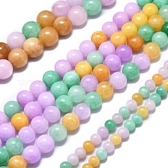 Натуральный Malaysia нефритовые бусы пряди&nbsp;G-L645-A01-8mm-34