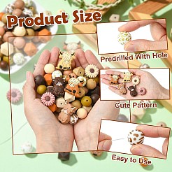 Круглые пищевые экологически чистые силиконовые бусины&nbsp;SIL-CJ0002-72