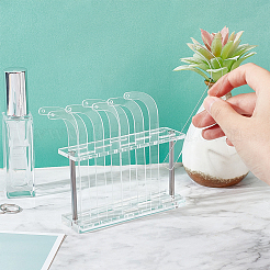 Прозрачные акриловые подставки-органайзеры для примерки серег&nbsp;EDIS-WH0030-35