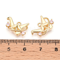 Латунные микро проложить кубического циркония подвески&nbsp;KK-N261-72G