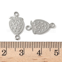 Подвески-шармы в виде клубники из нержавеющей стали 304&nbsp;STAS-A057-03P