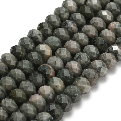 Натуральный зеленый деревянный кружевной камень бусины пряди&nbsp;G-Z111-A15-02-1