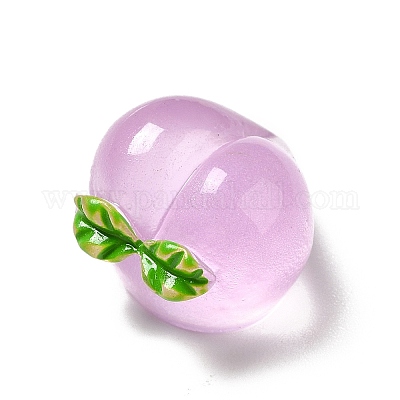 Светящиеся полупрозрачные кабошоны из смолы&nbsp;RESI-B015-19G-1