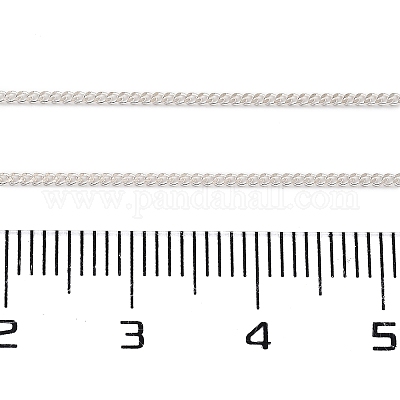 925 цепочка из стерлингового серебра&nbsp;STER-P064-06S-1