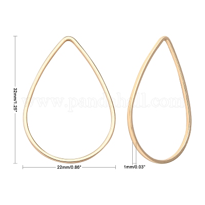 Латунные соединительные колечки KK-R037-55KC-1