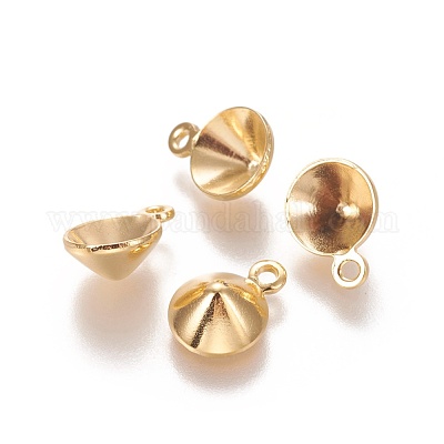 Подвеска из нержавеющей стали 304 со стразами&nbsp;STAS-L226-023G-1