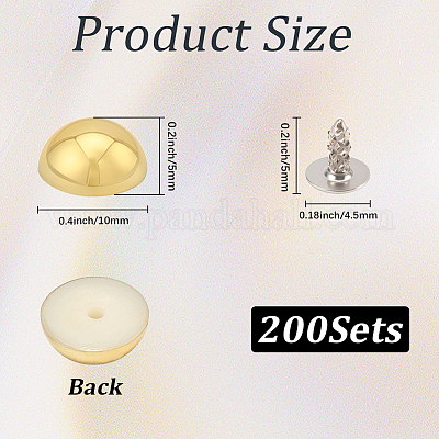 200шт пластиковые кнопки&nbsp;KY-CL0001-01A-1