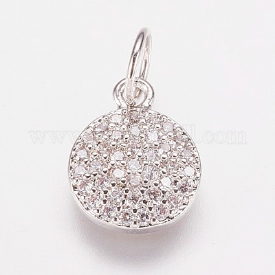 Латуни циркония кубической подвески&nbsp;ZIRC-K070-21P-1