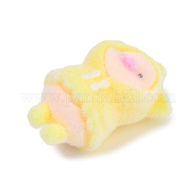 Кулоны из флокированной смолы RESI-S017-03C-1