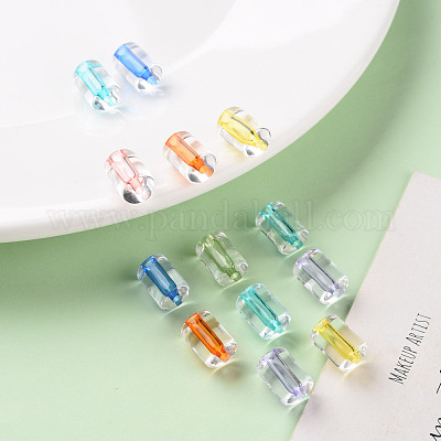 Прозрачные акриловые бусины TACR-S154-17A-1