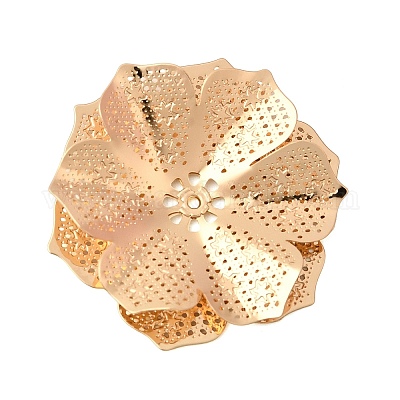 Шапочки и конусы для бусин&nbsp;KK-C167-03H-G-1