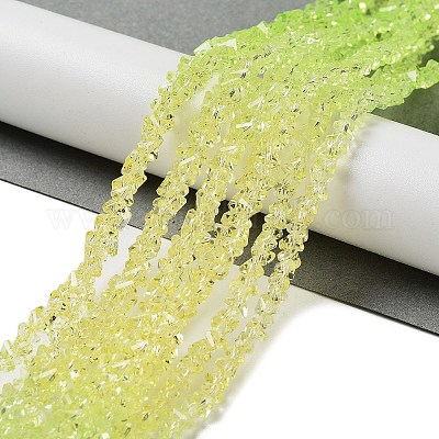 Прозрачные стеклянные бусины&nbsp;GLAA-H023-03C-1