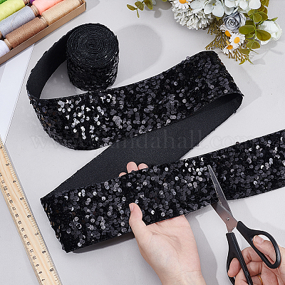 4 ярд полиэстеровой ленты&nbsp;OCOR-WH0077-096B-1