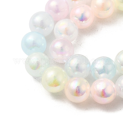 Покрытие прядей натуральными селенитовыми бусинами G-G120-A01-01-05-1