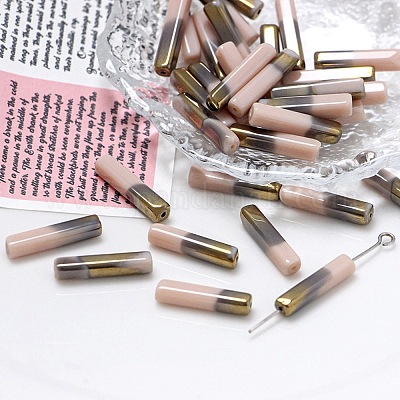 Гальванические стеклянные бусины&nbsp;LS-GLAA-D024-02C-1