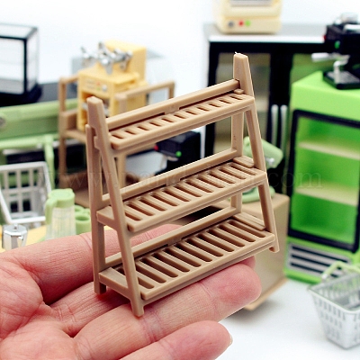 Многослойный шкаф для обуви для кукольного домика&nbsp;PW-WG25218-01-1