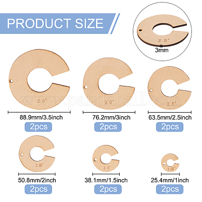 2 набор из МДФ&nbsp;DIY-BC0006-78-1