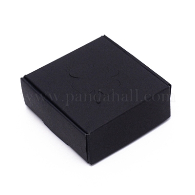 Подарочная коробка из крафт-бумаги CON-WH0085-03-1