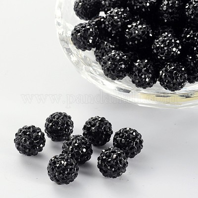 Pave disco бусины&nbsp;RB-H258-10MM-280-1