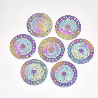 Ионное покрытие (ip) 304 нержавеющая сталь филигранные соединительные элементы звенья&nbsp;LS-X-STAS-S108-50-1