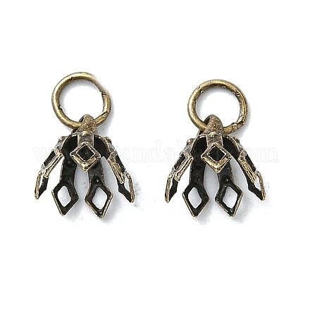 Латунная филигранная крышка для бусин&nbsp;LS-KK-L102-27AB-1