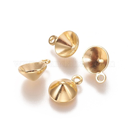 Подвеска из нержавеющей стали 304 со стразами LS-X-STAS-L226-023G-1