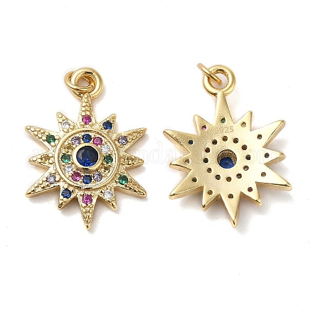 925 стерлингового серебра микро проложить кубического циркония подвески STER-I010-13G-1