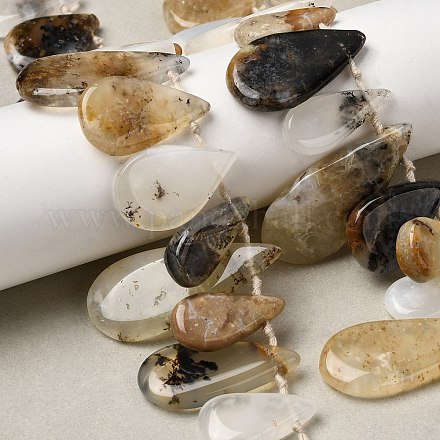 Природные африканские опал бусины пряди&nbsp;G-D365-B01-1