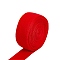 Cotton Twill Tape Ribbons, Herringbone Ribbons, for Sewing Craft, Red, 1 inch(25mm), 45m/roll