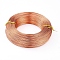 Anodized Aluminum Wire, Bendable Metal Craft Wire, Flexible Craft Wire, for Beading Jewelry Craft Making, Sandy Brown, 15 Gauge, 1.5mm, 100m/500g(328 Feet/500g)
