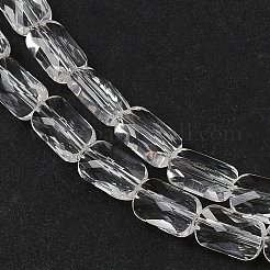 Прозрачные стеклянные бусины&nbsp;GLAA-Z018-C16