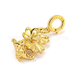 Долговечные латунные подвесные дужки с покрытием&nbsp;LS-KK-O008-02B-G